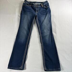 Hydraulic Lola Bootcut Jeans Womens 13/14 33x31 Y2K Flare Medium Wash